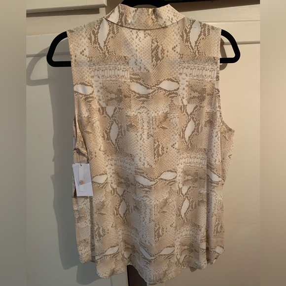 NWT Equipment 100% Silk sleeveless Colleen blouse - Picture 2 of 2